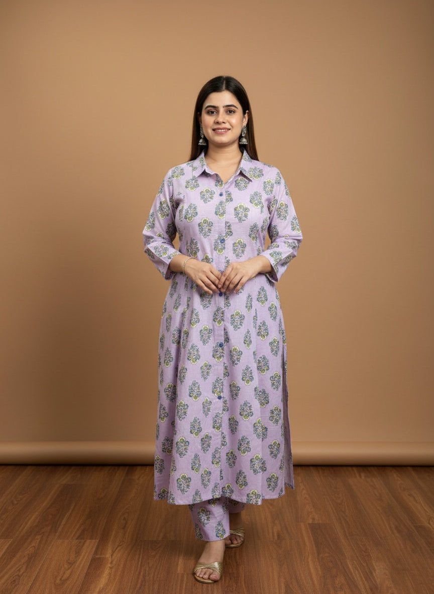 Premium Soft Cotton Kurta Set