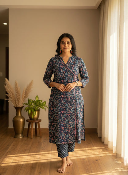 Angrakha Cotton Suit JAL