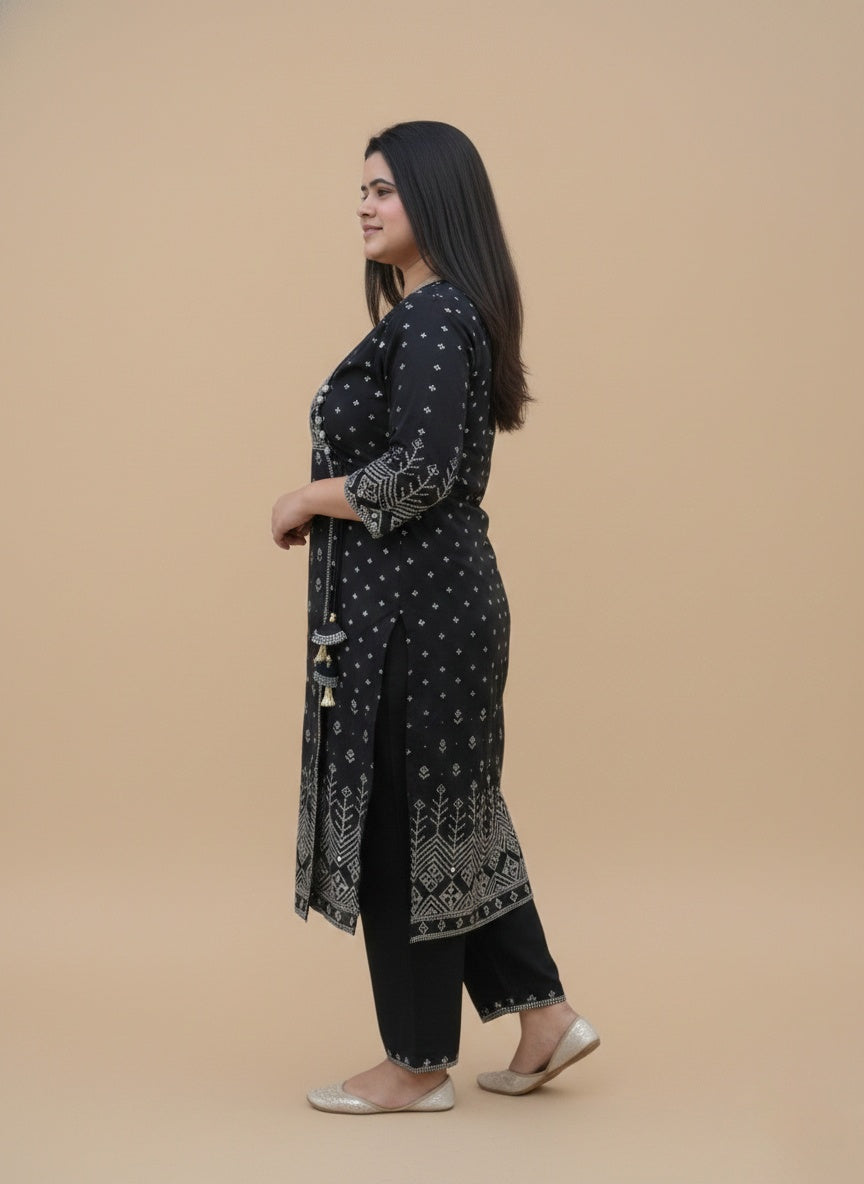 Bani Cotton kurta Set with dupatta