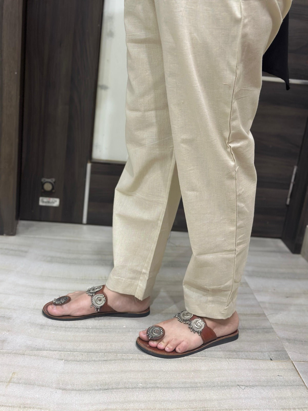 Premium Cotton Pants cream
