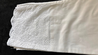 Cotton chikankari hakuba pants