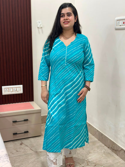 Gulzar Leheriya cotton kurti