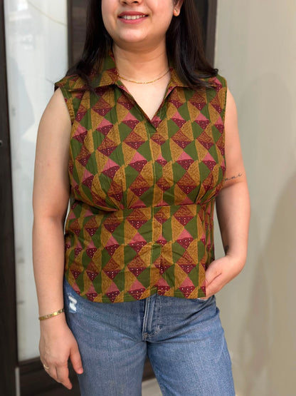 Short Cotton tunics for women