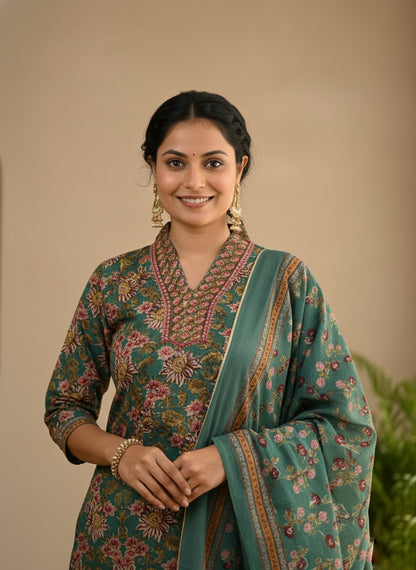 Bagru Print Cotton Suit