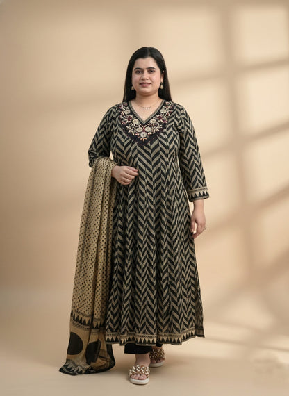 Bani Cotton kurta Set with dupatta
