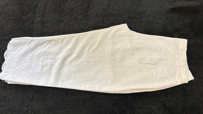 Cotton chikankari hakuba pants