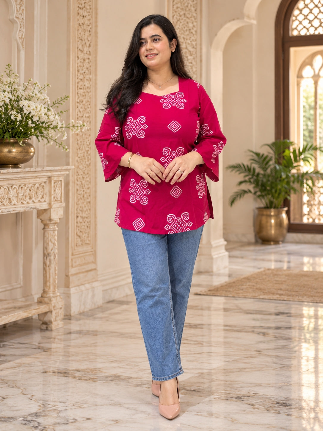 NAZAKAT short kurti