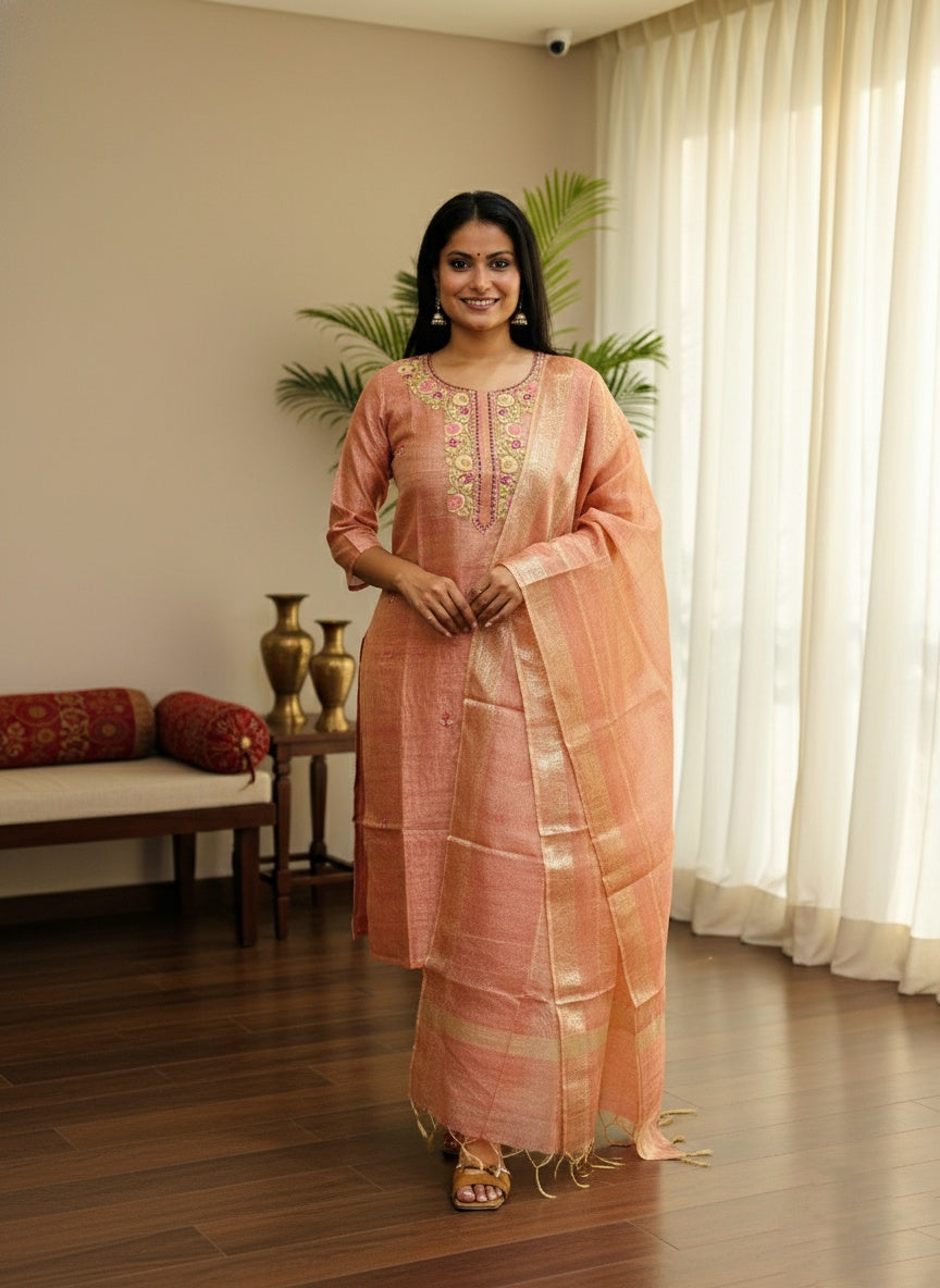 Shimmer Kota Doriya suit For Women