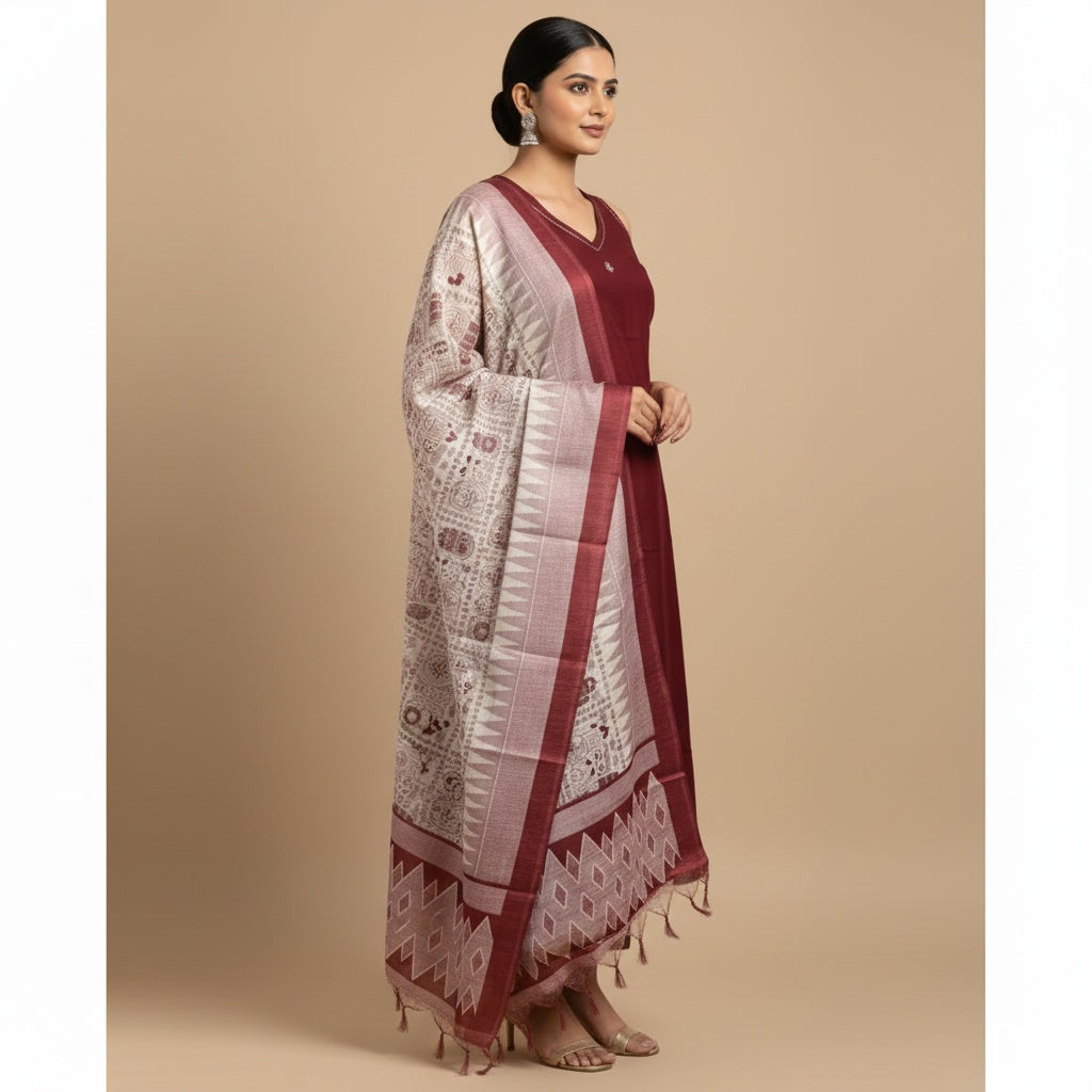 Kiara Cotton kurta Set with dupatta