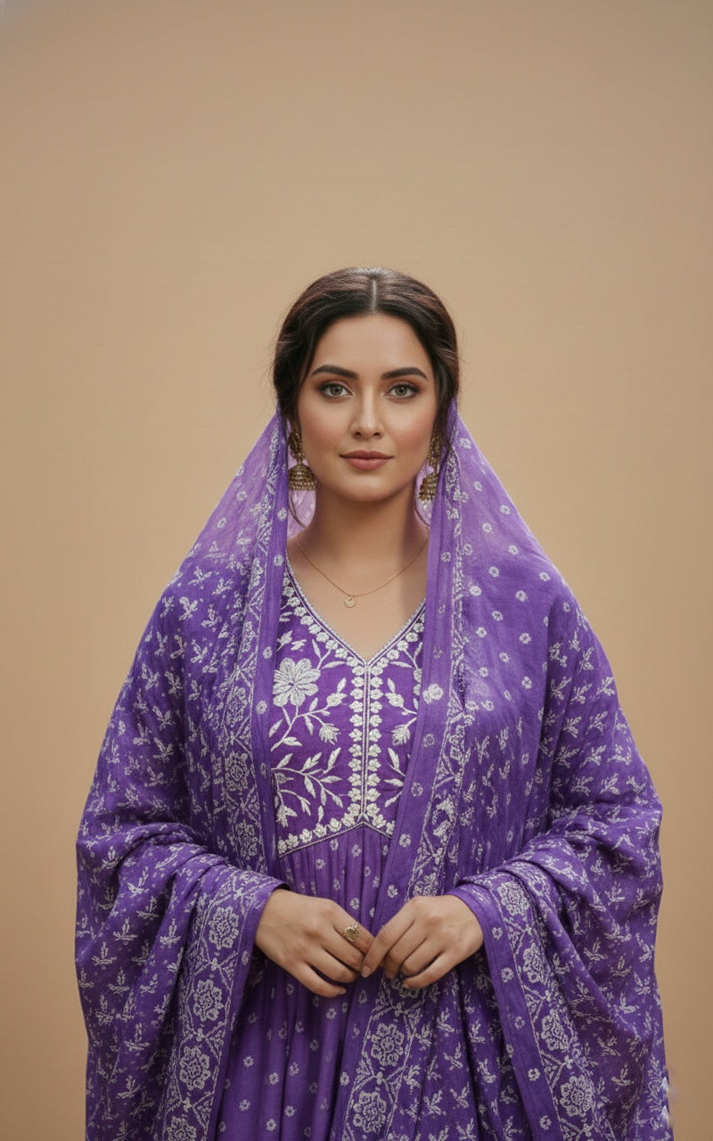 Kiara Cotton kurta Set with dupatta