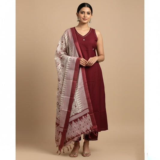 Kiara Cotton kurta Set with dupatta