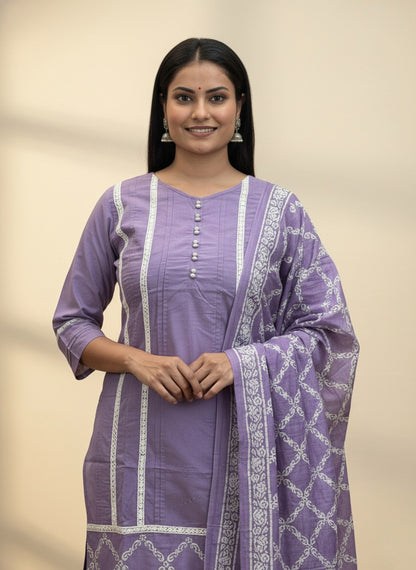 Cotton Suit Set For Women