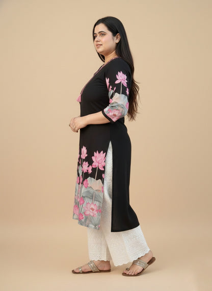 Airy Cotton kalamkari kurti for women
