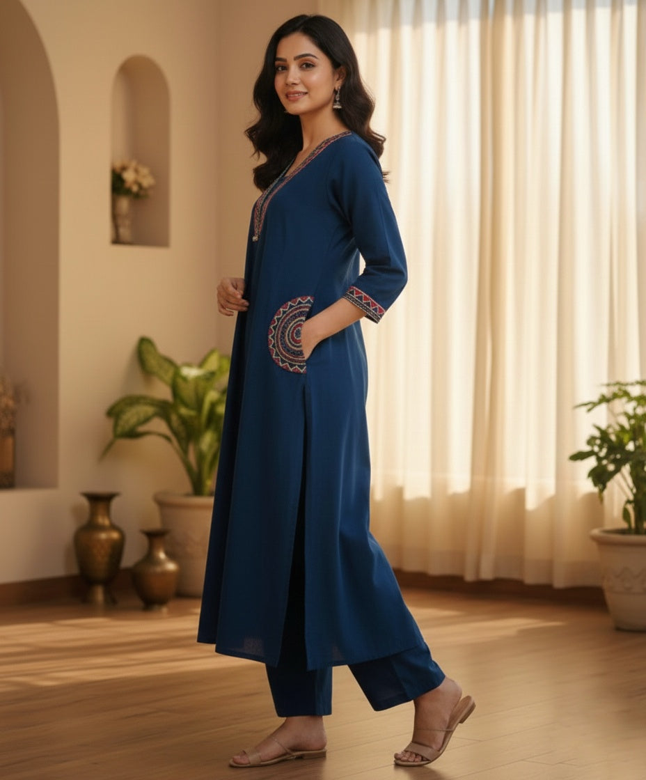 Kiara Cotton kurta Set