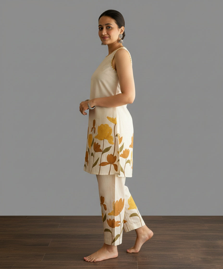 Kiara Cotton Cord Set for women