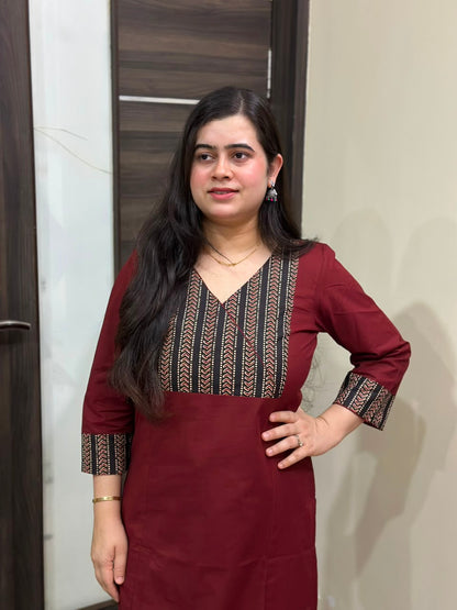 Mehar premium cotton kurti