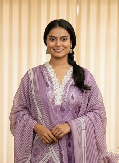 Soft Cotton Suit For Women