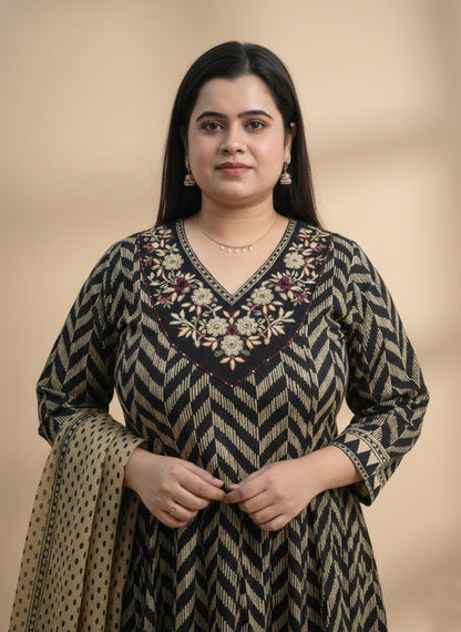 Bani Cotton kurta Set with dupatta
