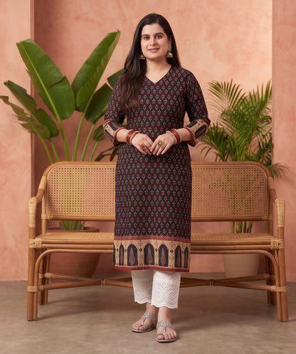 Airy Cotton kalamkari kurti for women