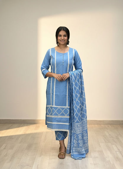 Cotton Suit Set For Women