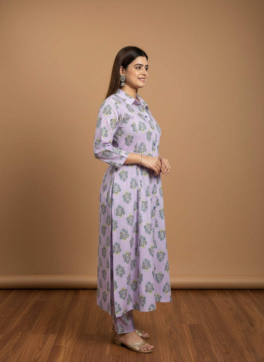 Premium Soft Cotton Kurta Set