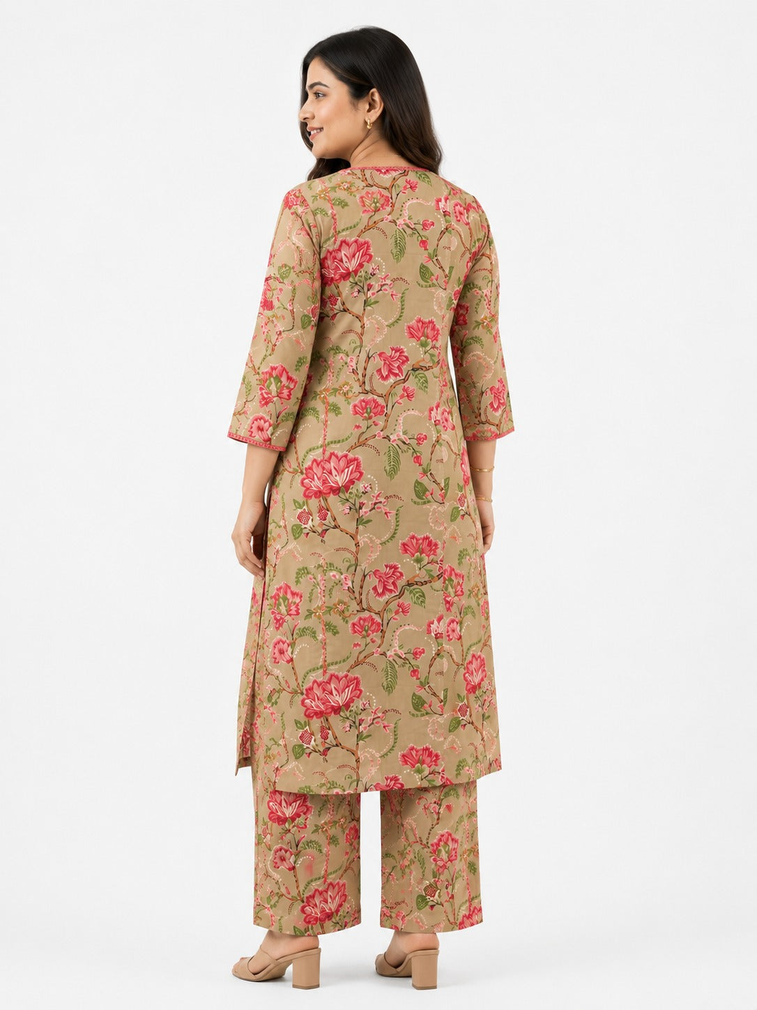 Gulzar printed cotton cord set