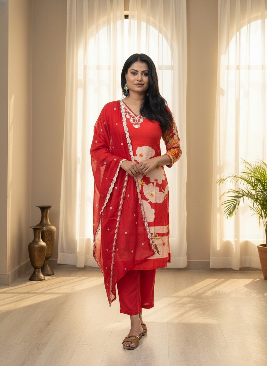 Modal Silk Suit For Women