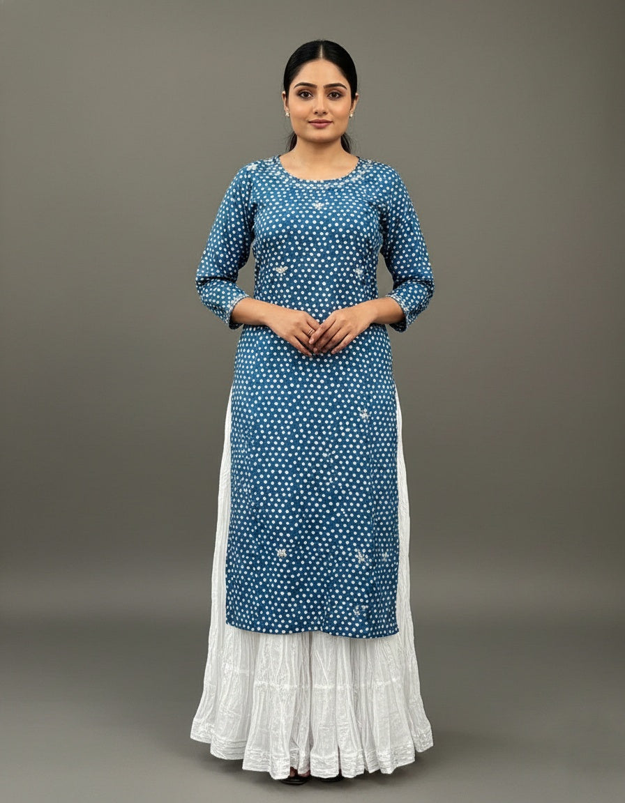 COTTON SKIRT SUIT SET