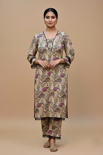 Cotton Kurta Set For Women