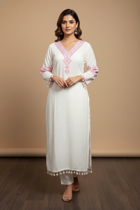 Amayra Cotton Flex Kurta set with pants