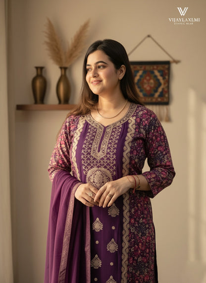 Banarasi Silk Suit For Women