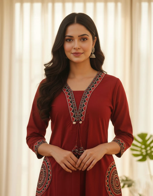 Kiara Cotton kurta Set