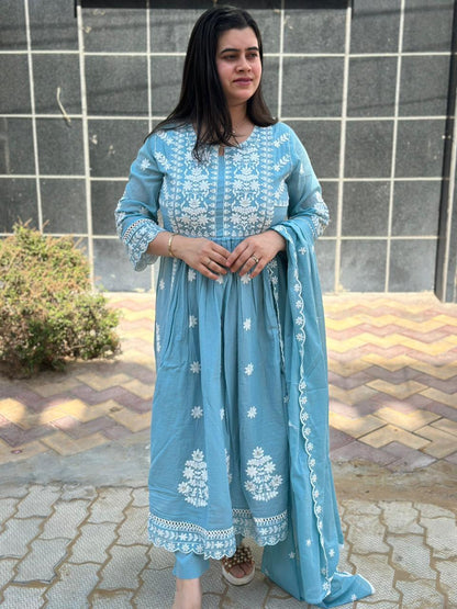 Bani Cotton kurta Set with dupatta