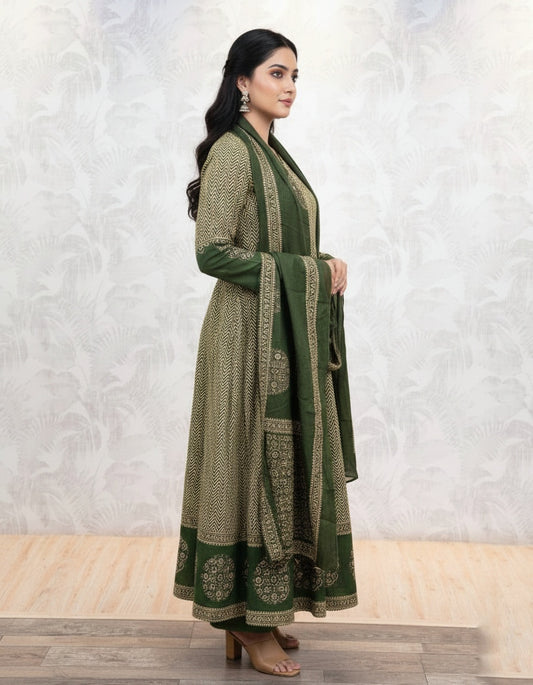 Premium Cotton kurta set for women with dupatta