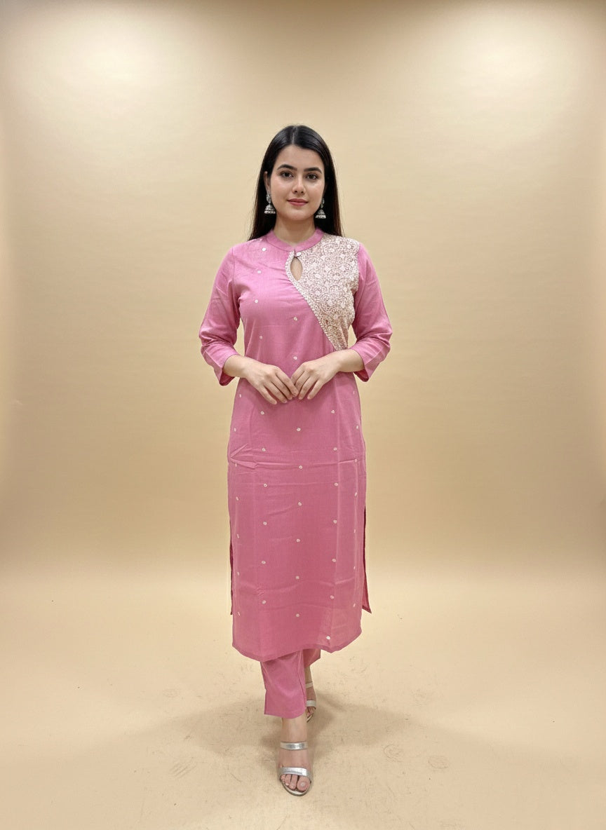 Cotton Kurta Set