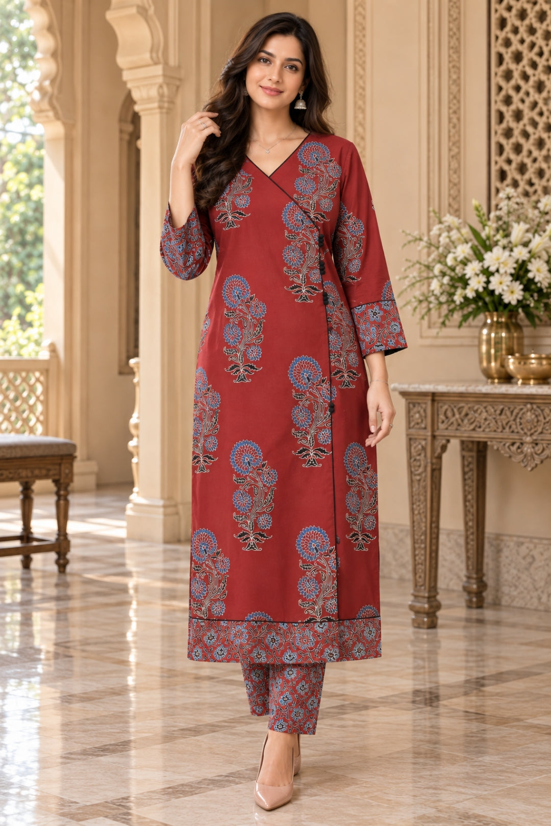 Ruhani Cotton kurta set for women res