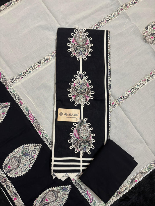 Cotton Suit Material with Cotton Dupatta