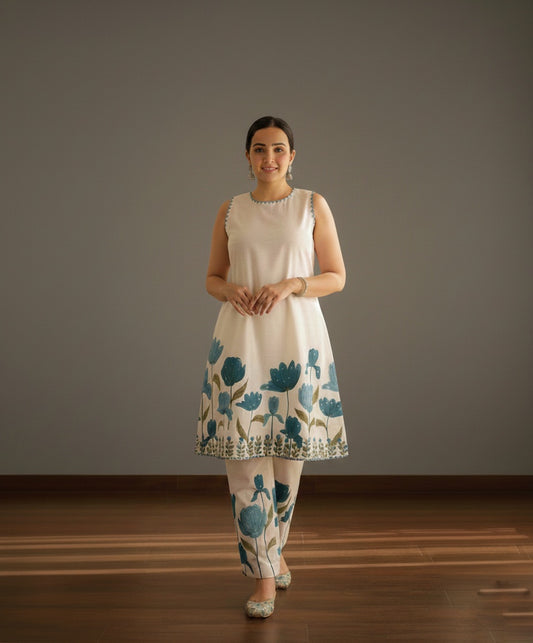 Kiara Cotton Cord Set for women