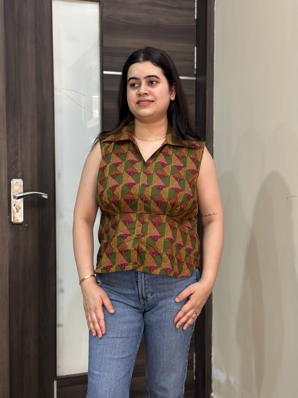 Short Cotton tunics for women
