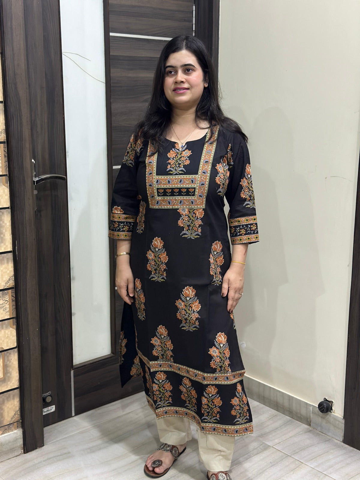 Ada pure cotton kurti for women