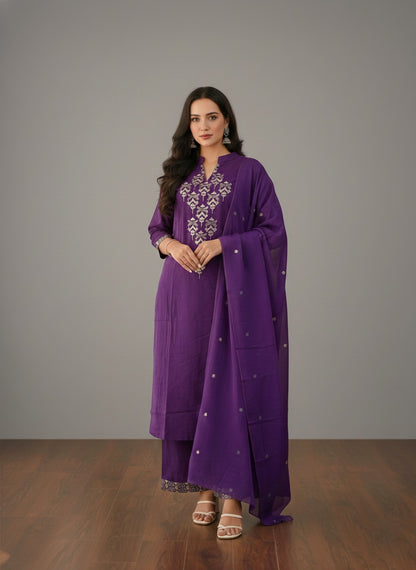Kiara Cotton kurta Set with dupatta
