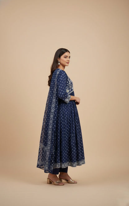 Kiara Cotton kurta Set with dupatta