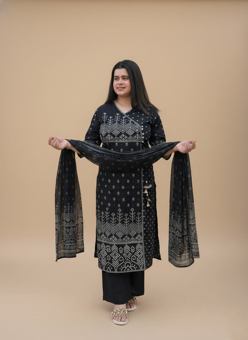 Bani Cotton kurta Set with dupatta