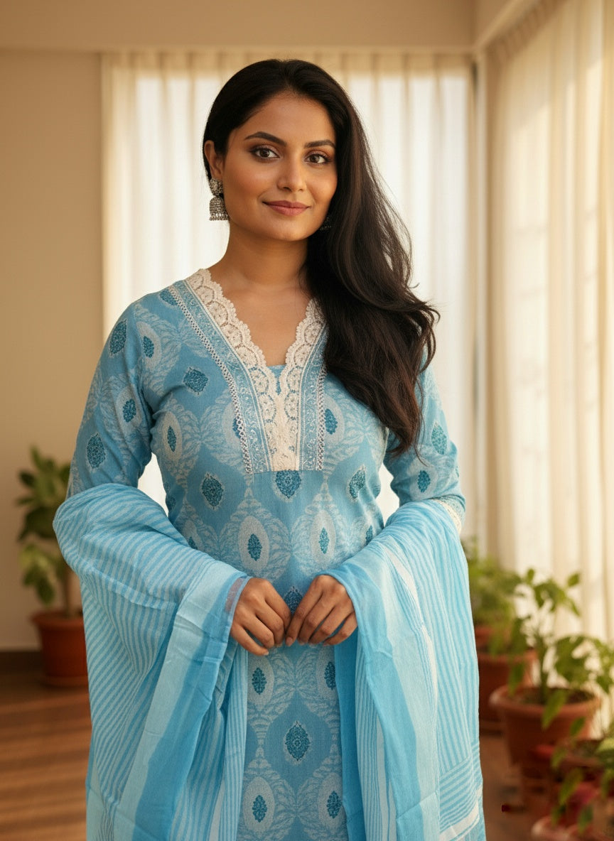 Soft Cotton Suit For Women