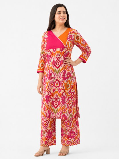 Gulzar printed cotton suit set