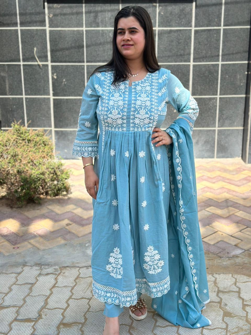 Bani Cotton kurta Set with dupatta