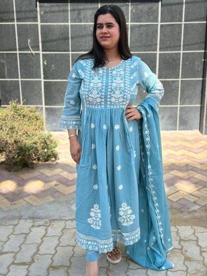 Bani Cotton kurta Set with dupatta