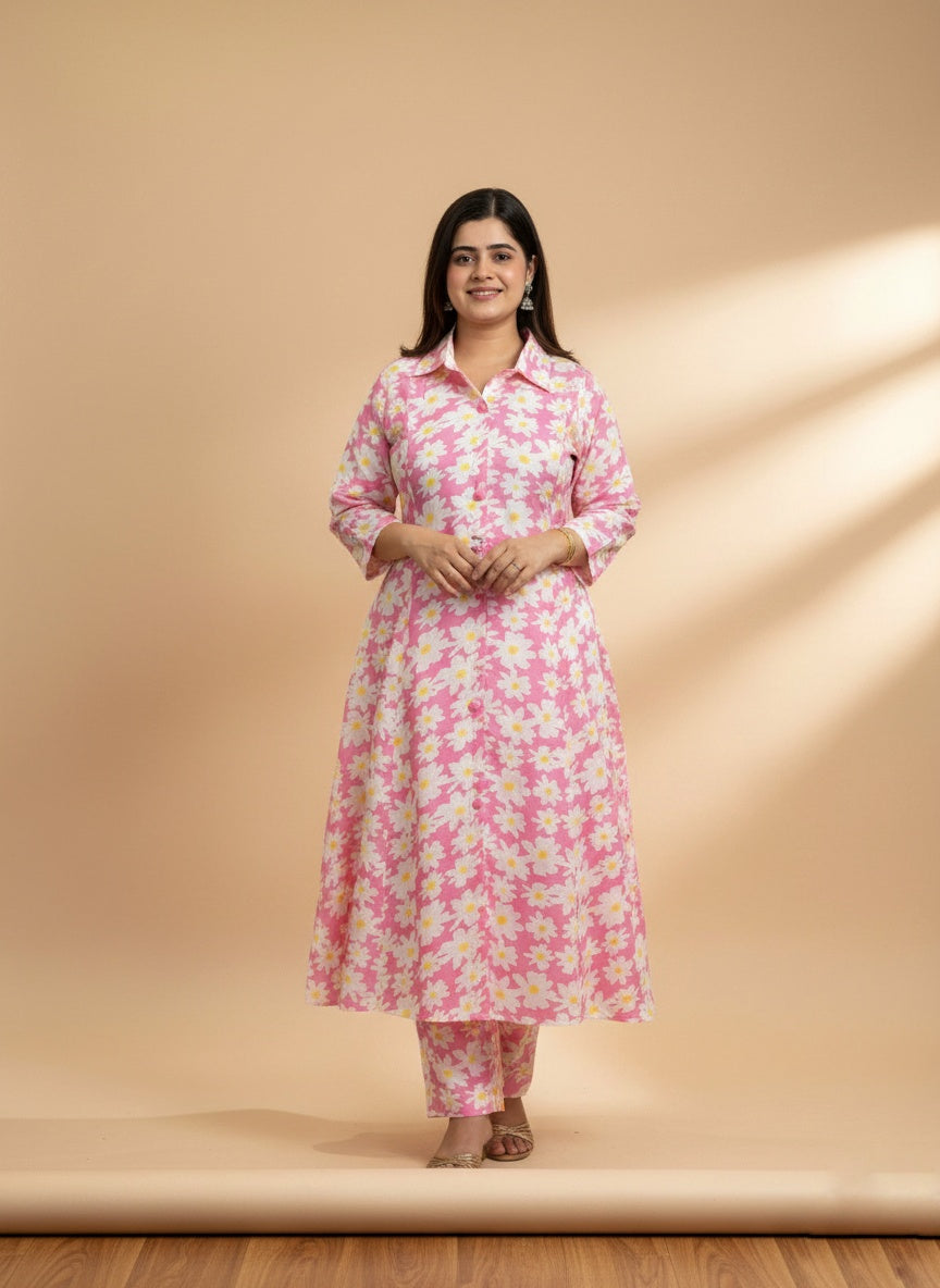 Premium Soft Cotton Kurta Set