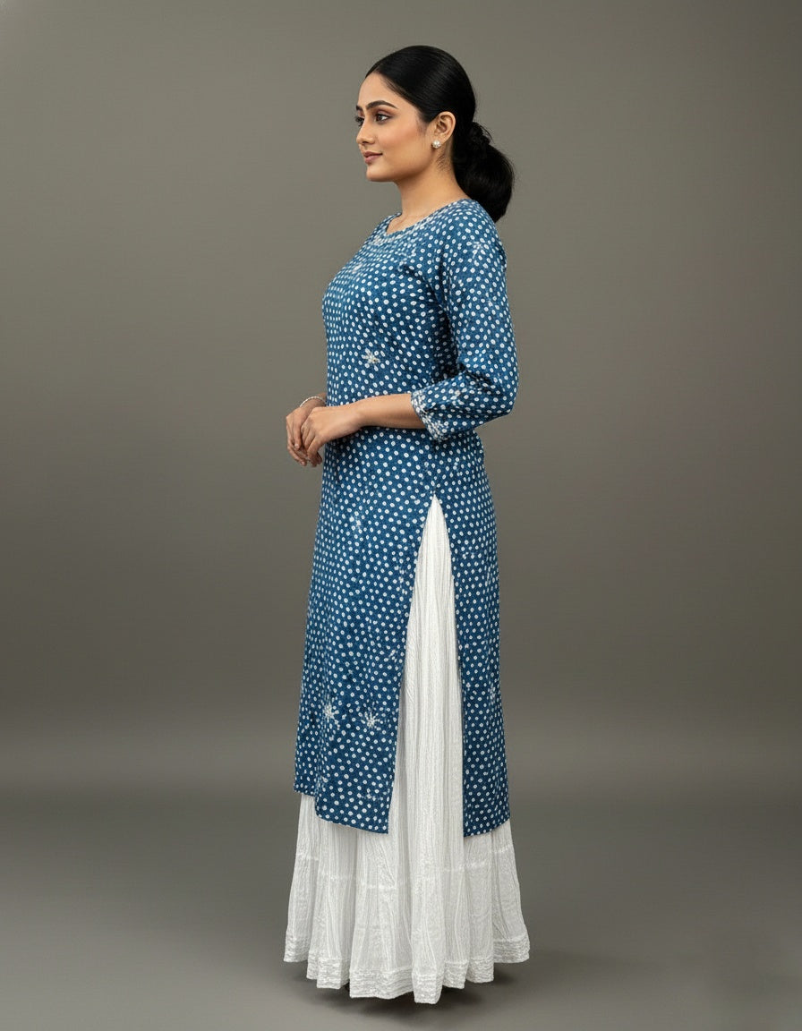 COTTON SKIRT SUIT SET