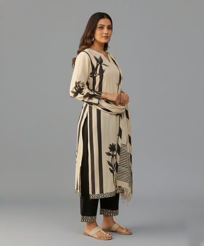Kiara Cotton kurta Set with dupatta